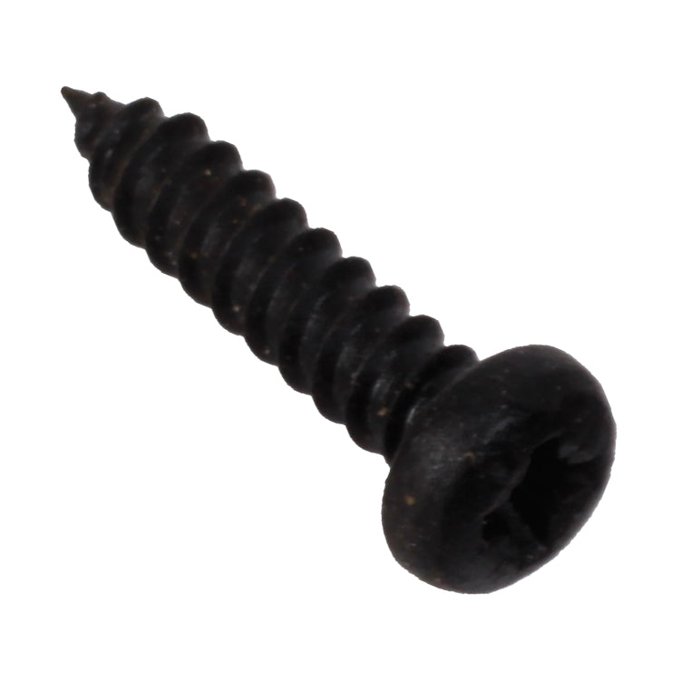 Self-Tapping Screw - Posipan, #4 X 1/2" Black., Self-Tapping Screw - Posipan, #4 X 1/2" Black.