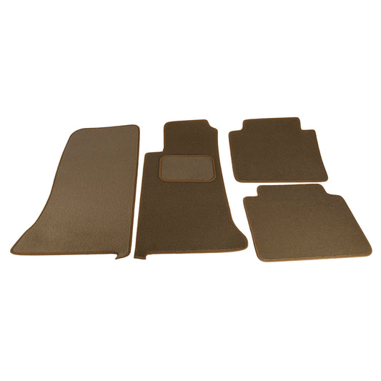 X300 Beige Overmat Set Lhd, Overmat Set Beige - A Set Of 4 Tailored Edge Bound Foot Well Over Mats, Supplied In Beige. For Lhd Models Only.