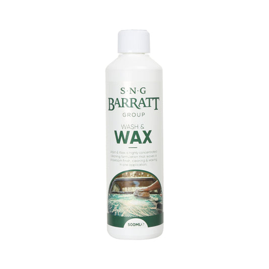 Wash N Wax - 500Ml, Sng Barratt Wash & Wax Is An Advanced, Highly Concentrated Cleaning Formulation. It Is Specifically Developed For All Aspects Of External Bodywork Cleaning. It Will Leave A Showroom Finish, Cleaning And Waxing In One Application. 500Ml