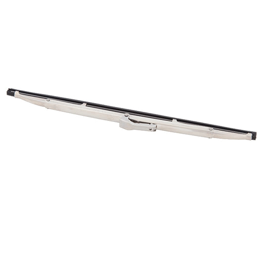 Wiper Blade 11 Inches, Stainless Steel Wiper Blade 11". Made With A Shallow Flat Section.