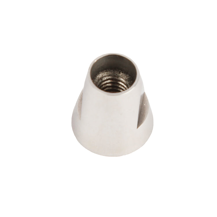 Gear Lever Knob Cone, Gear Knob Locking Cone In Polished Stainless Steel