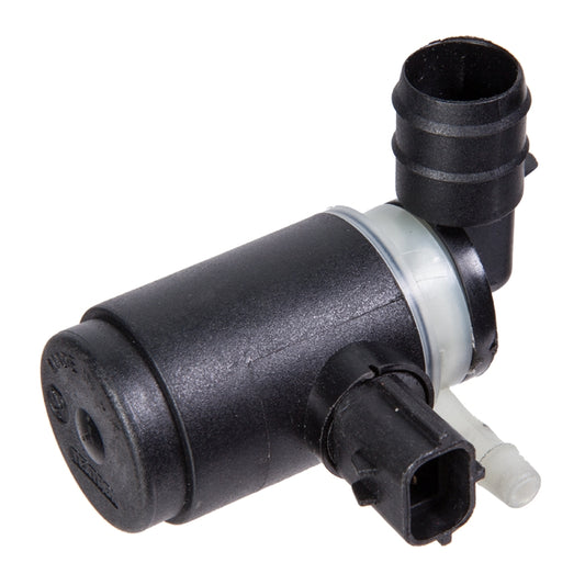 Windscreen Washer Pump, Windscreen Washer Pump - This Type Has Inlet And Outlet Pipes At 90 Degrees To Each Other