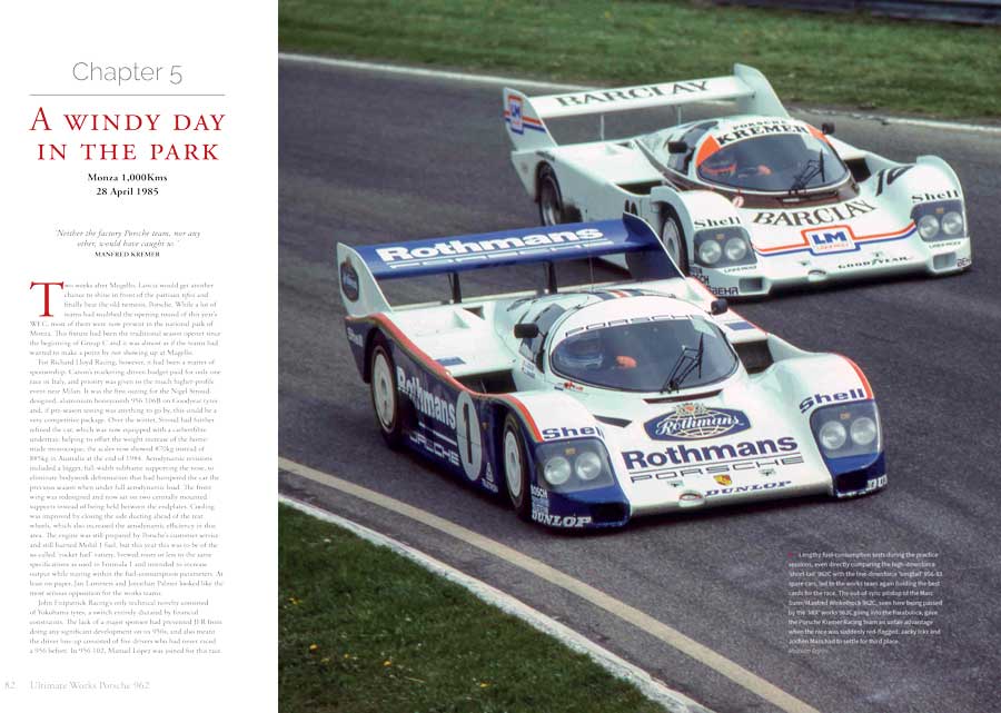 Ultimate Works Porsche 962 - The Definitive History (Limited Edition)