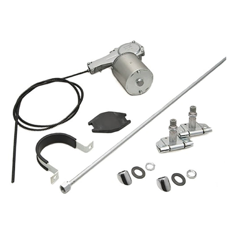 Wiper Motor Kit 12 Volt inc Tube and Wheelboxes