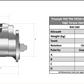 Triumph GT6 MK1,2,3 TR2 TR3 TR3A TR4 TR4A High Torque Starter