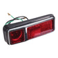 Lucas L841 red side marker light, Right Hand Side - Fitted to MG, Austin Healey, Triumph etc.
