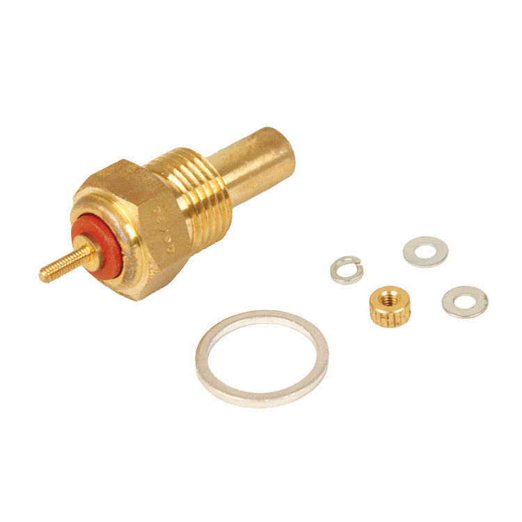 Temperature Sender Unit, Temperature Gauge Sender Element. Early Type With Threaded Terminal And Knurled Nut.