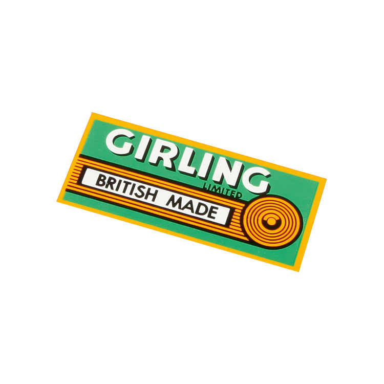 Girling Shock Absorber Decal, Girling Shock Absorber Decal