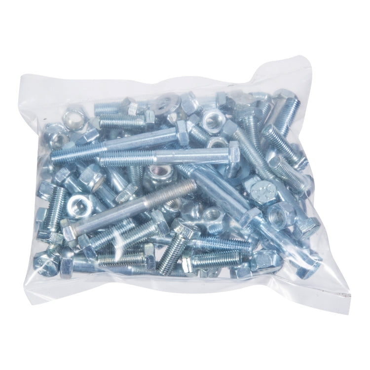 Engine Frame Bolt Kit - Bzp, Engine Frame Nut And Bolt Kit - Bright Zinc Plated. Contains All Bolts, Washers And Nuts To Assemble Frames And To Attach To Vehicle. Does Not Include Nuts And Bolts For Front Suspension Components.