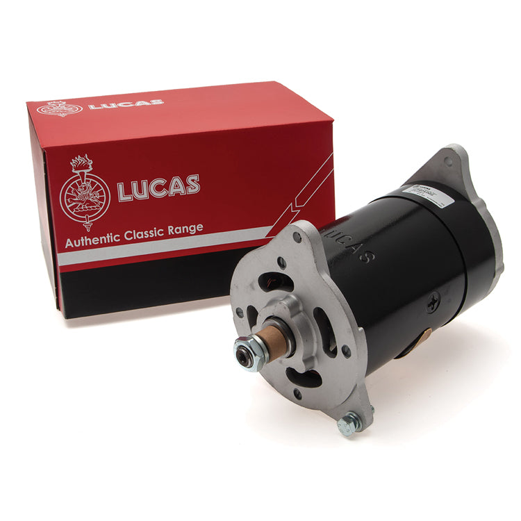 Lucas C45 power assisted steering dynamo conversion. Negative earth