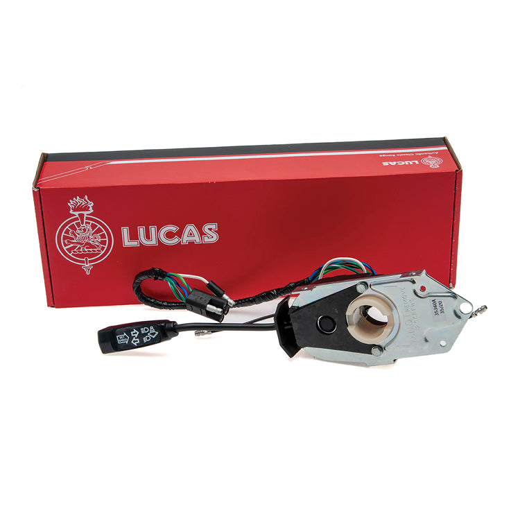 Lucas 163sa Column mounted indicator and flasher switch, for cars with cruise control.