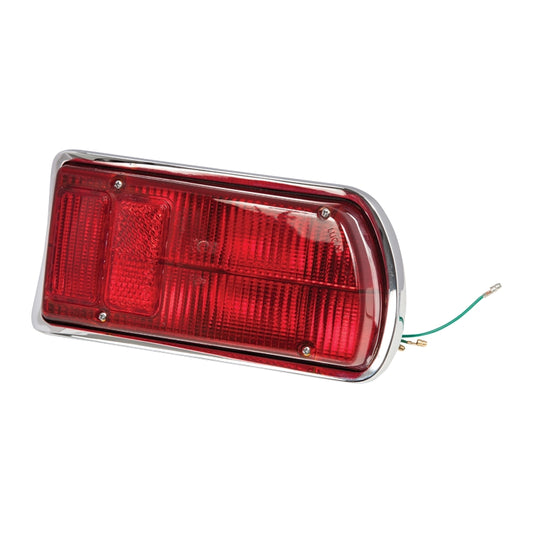 Lucas L807 Rear Left hand lamp assembly, E type S2 with all red lenses, USA spec.