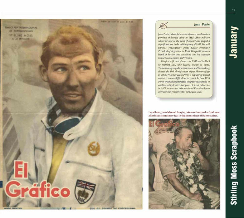 Stirling Moss Scrapbook 1955