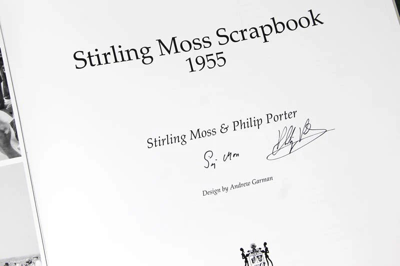 Stirling Moss Scrapbook 1955