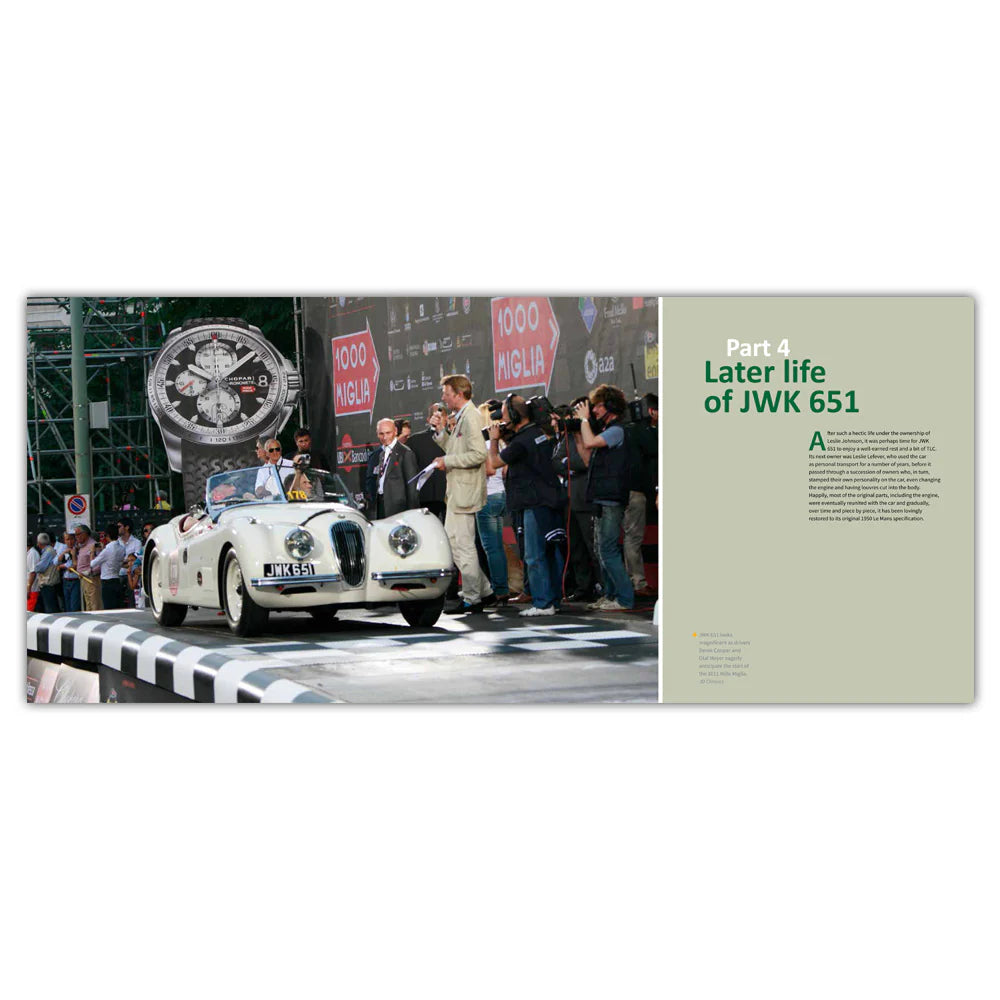 Jaguar XK 120 - The remarkable history of JWK 651