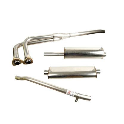 MGB Stainless Steel Exhaust System (Chrome Bumper)